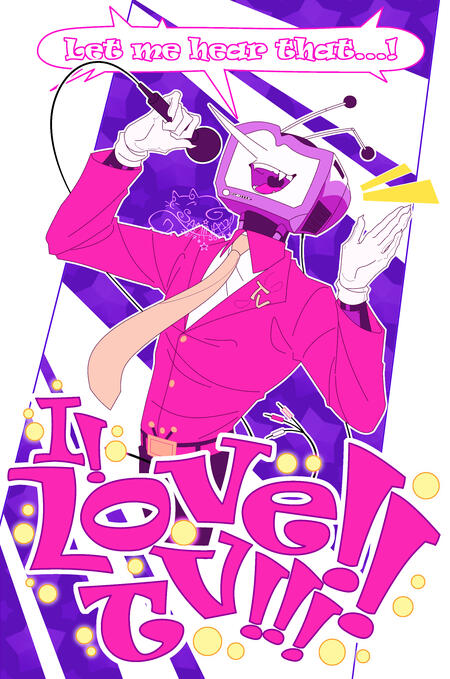 28-07-2025 "Tenna - I love TV" Tenna (Deltarune) pertenece a Toby Fox