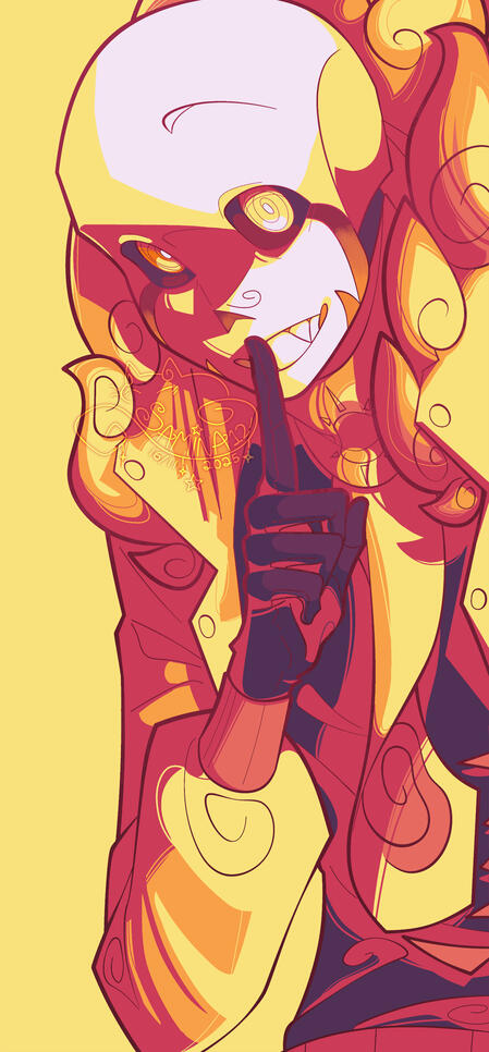 28-07-2025 "Tenna - I love TV" Tenna (Deltarune) pertenece a Toby Fox